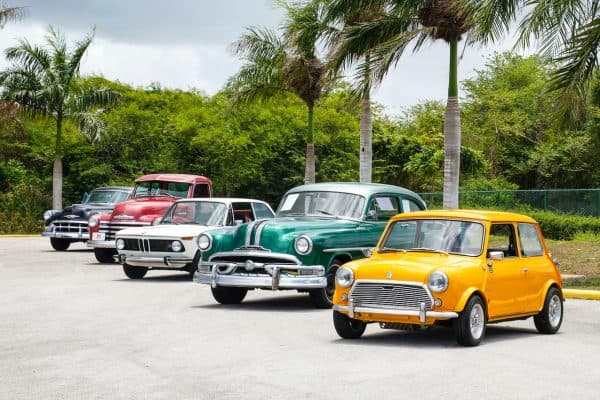 Klassiske biler fra 1960-tallet